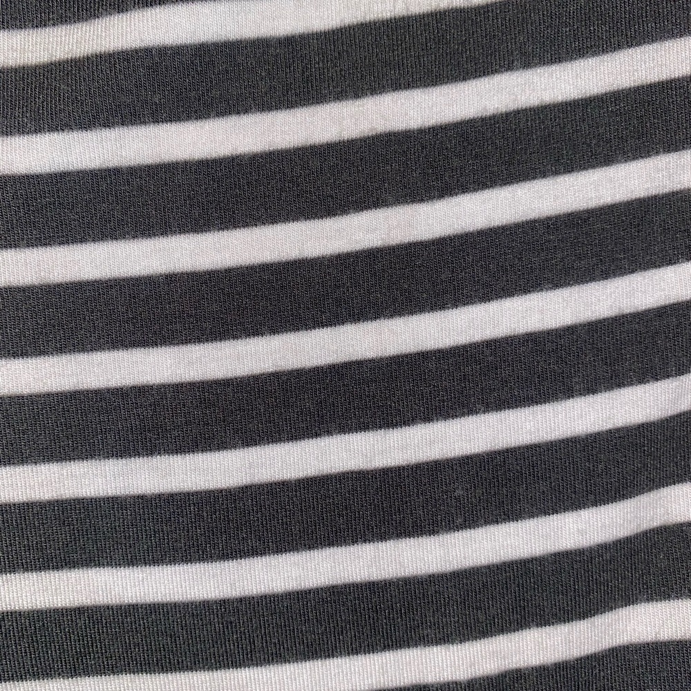 Heart & hips small striped Macy stretch tank green white dress - Picture 6 of 12